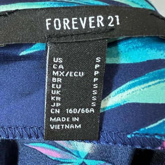 Forever 21 tropical maxi skirt size small - Picture 5 of 15